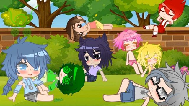 Я таю как... //меме//13 карт// Зонтик// Gacha Club смотреть онлайн