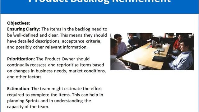 Product Backlog Refinement смотреть онлайн