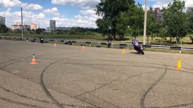 Gymkhana GP 2019 Stage 3/ Valentina Kuznetsova/ Baltmotors Motard 250/ heat 3 смотреть онлайн