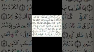 Сура Аль Мульк 6-12 аяты Учебное чтение Айман Сувейд