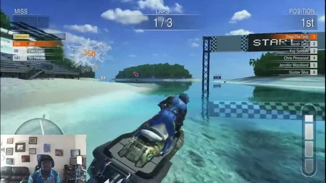 Aqua Moto Racing Utopia | Let's Play | Wii U смотреть онлайн