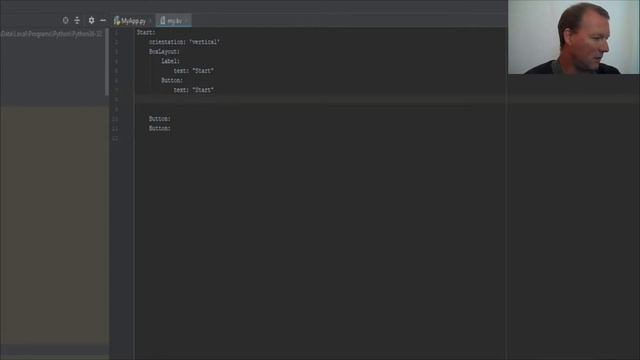 Python Basics Tutorial Kivy BoxLayout Button on press logic смотреть онлайн