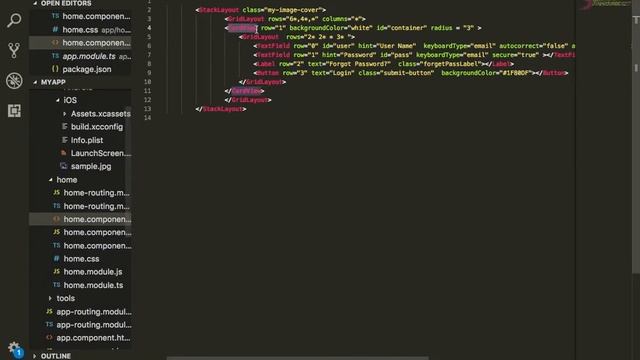 NativeScript Tutorials - 9 - Beautiful Login Screen with CardView Plugin смотреть онлайн