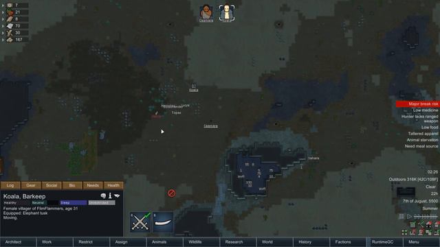 It's just a scratch... Ep. 3 Rimworld Randomness Intensifies смотреть онлайн