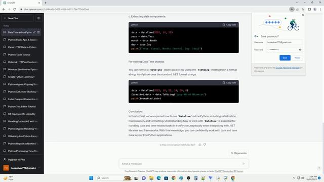Can t use DateTime in IronPython смотреть онлайн