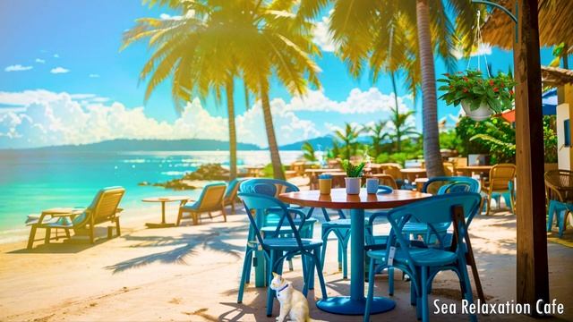 ? Morning Seaside Juara cafe space ? Bossa Nova, Breakfast with coffee & Waves ? смотреть онлайн