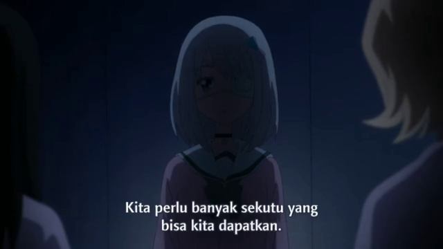 [Mahou Shoujo Site] Kosame Amagai moment little eyepatch magical girl || anime sub indo смотреть онлайн