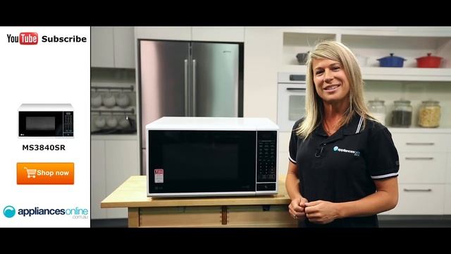 Popular MS3840SR LG Microwave reviewed by expert - Appliances Online смотреть онлайн