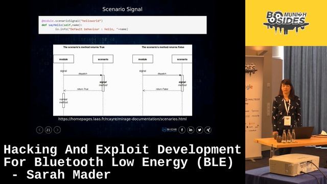 Hacking And Exploit Development For Bluetooth Low Energy (BLE) - Sarah Mader смотреть онлайн