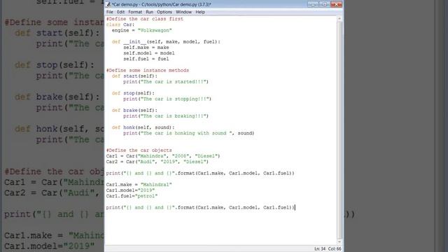 updating instance attribute смотреть онлайн