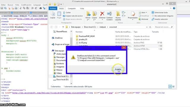 tutorial de practica php con IIS смотреть онлайн