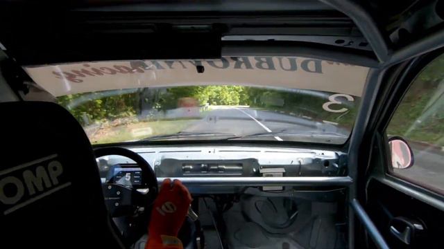 [ONBOARD] Hillclimb Ogulin (126 km/h AVG Speed!) - 1st run, wet spots смотреть онлайн