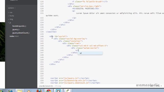 #4 - Social Area Markup ( Bootstrap html template development) смотреть онлайн