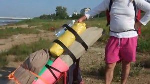 Сборка байдарки RZ85 (Faltboot Pouch RZ85) подробная инструкция часть 1