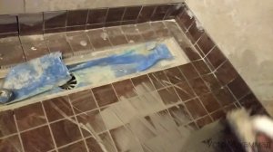как уложить мозаику на душевого поддона! чиндани мазайка дар хаммом how to lay a mosaic