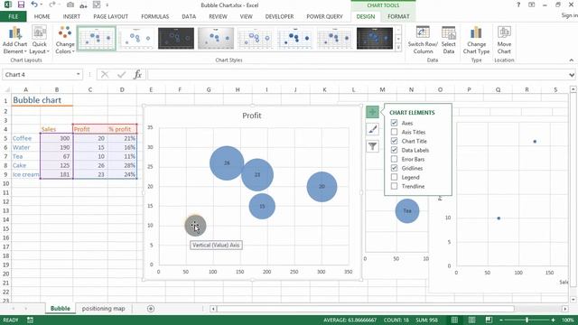 สอน Excel: การสร้างกราฟแบบ XY Bubble (XY Bubble Chart) смотреть онлайн