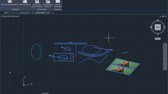 Fügen Sie die DWG Datei als xref AutoCAD ein смотреть онлайн