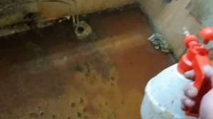 Пол застилаю фанерой на пену