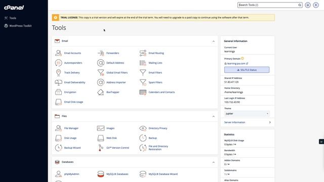 How to add an Addon Domain, Subdomain in cPanel Jupiter Theme - Learn with #KhurramShahzad смотреть онлайн