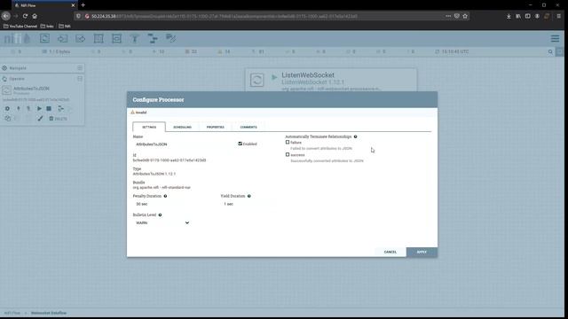 Python - Websocket - Nifi ListenWebSocket- MySql | Apache Nifi | Part 1 смотреть онлайн