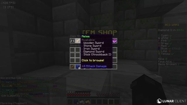 Playing on a CRACKED Bedwars Server! смотреть онлайн