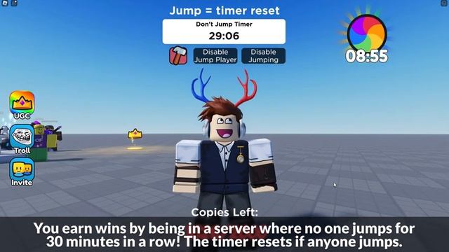 [LIMITED EVENT] How to get the GOLD CROSS CROWN in DON'T JUMP | Roblox смотреть онлайн