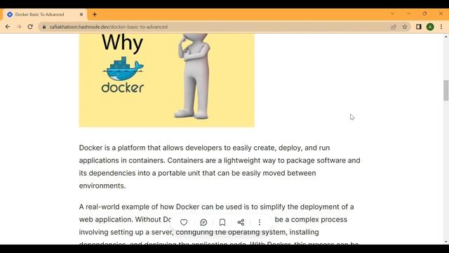 Why Docker || What is Docker || Advantages & Disadvantages of Docker By @dev_safia Tutorial смотреть онлайн