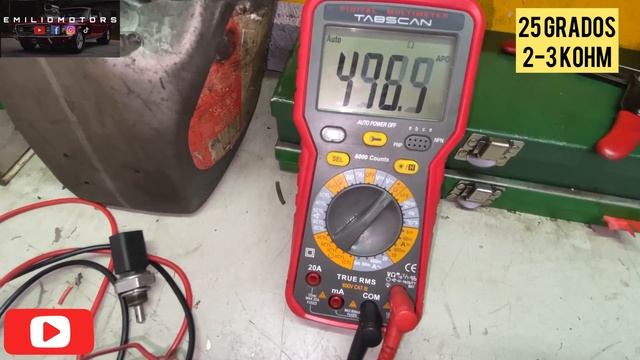 Cómo probar sensor de temperatura de Renault | PARÁMETROS-VALORES смотреть онлайн