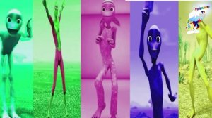 Танцевальный Челлендж для детей - Человек паук против Санта Клаус против зеленый инопланетянин