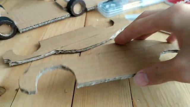 Kartondan Araba Yapımı / kartondan chevrolet camaro / how to make car from cardboard /dıy kendin ya смотреть онлайн