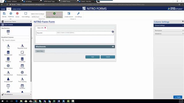 NITRO Studio™ Tutorial Series: NITRO Forms - Set up a Simple Form смотреть онлайн