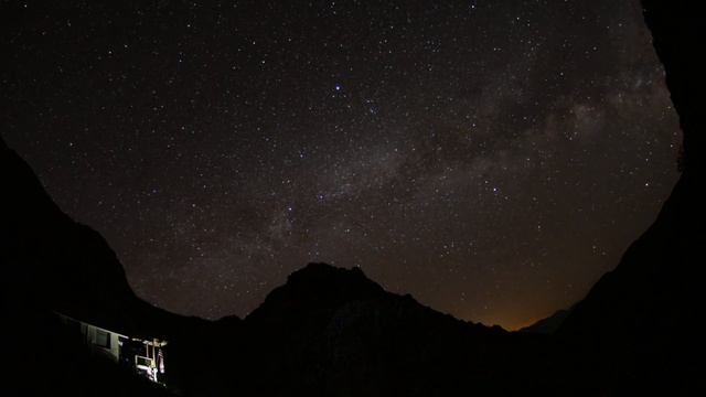 Kopper King Mine bunkhouse Milky Way Timelapse смотреть онлайн