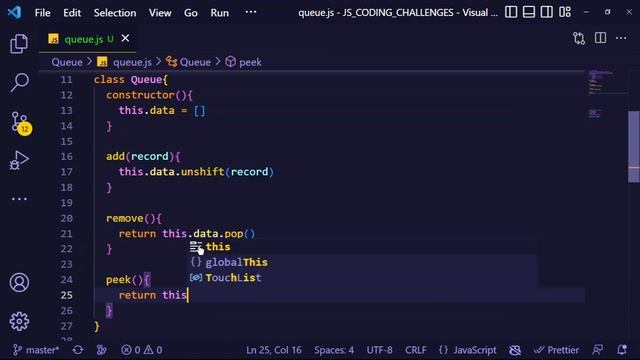 Queue (First In First Out) Data Structure смотреть онлайн