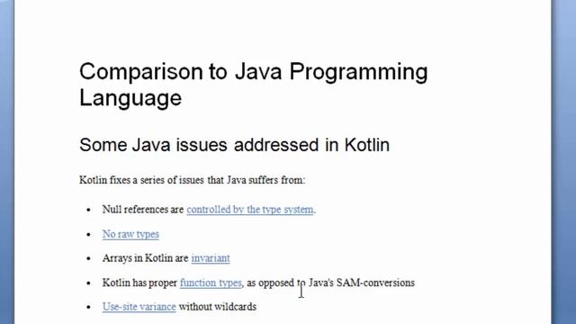 Kotlin [HINDI] Tuto-2 Difference between java and kotlin. смотреть онлайн