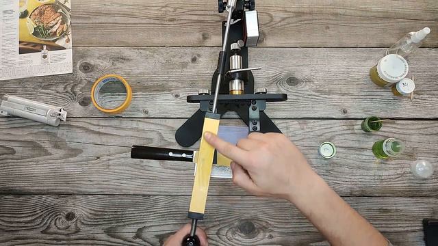 14. Заточка сантоку Samura. Водные абразивы гриталон и доводка на алмазных пастах смотреть онлайн