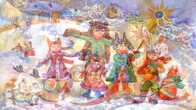 Рождественская колядка "Щедрик" аранж. Н.Леонтовича смотреть онлайн