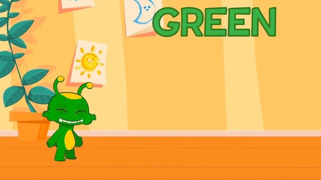 Learn the magic colors with Groovy The Martian & Phoebe educational cartoons & Nursery Rhymes смотреть онлайн