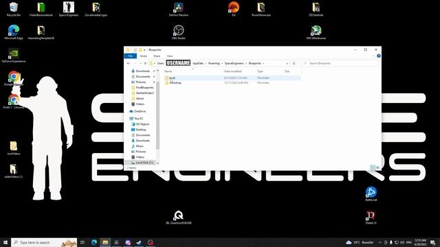 [SPACE ENGINEERS] Where to find your blueprints/AppData folder! - tutorial смотреть онлайн
