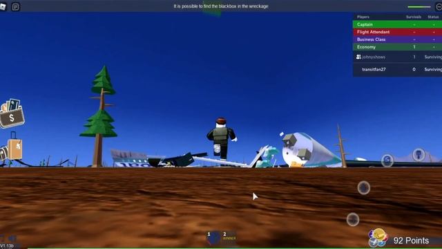 Johny Shows Survive A Airplane Crash ROBLOX Airplane Simulator Roleplay смотреть онлайн