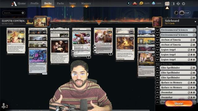 ⚪ THE BEST COLOR IN STANDARD | ELSPETH CONTROL | STANDARD | SIDEBOARD GUIDE AND DECK TECH смотреть онлайн