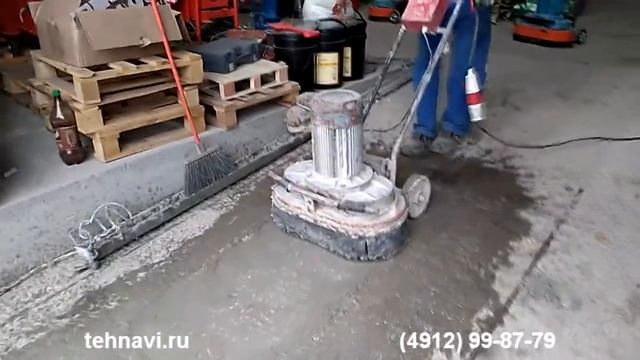 Мозаично-шлифовальная машина СО-307. Сегменты МШМ. Принцип работы и тестирование. смотреть онлайн
