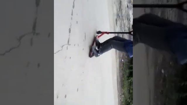 Обучение випа на трюковом самокате.часть 2 смотреть онлайн