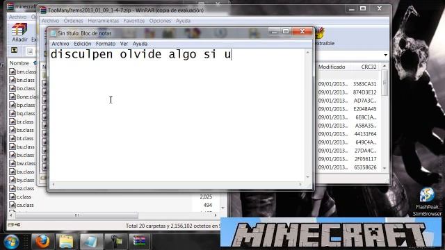 Descargar Minecraft 1.8.0 ,Toomany items,y problema del java!! смотреть онлайн