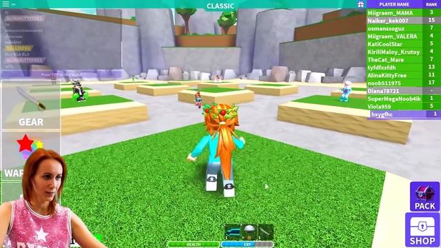 Привет Сосед и Балди СПАСАЕТ Катю! Катя и Папа играют Роблокс на Острове // Мы играем смотреть онлайн