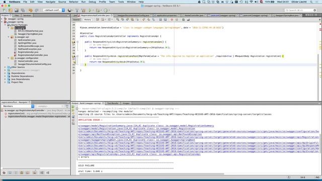 Swagger avec Spring Boot (étape 3): génération du code depuis le build maven смотреть онлайн