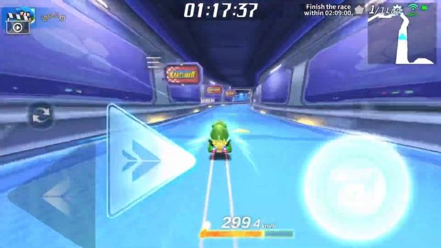 KartRider Rush+ How to Pass L1 License (Cosmic Canyon) Using Sweeper смотреть онлайн