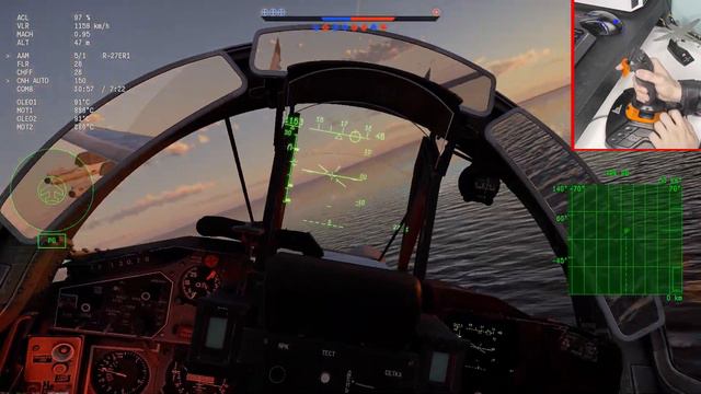 War Thunder VR Joystick MIG 29 G Gameplay Simulation Air Battles No Commentary Thrustmaster T.16000 смотреть онлайн