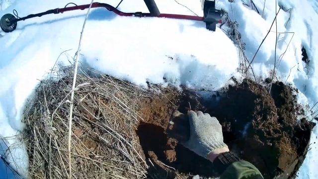 С металлоискателем по первым проталинам. Про поиск весной.. смотреть онлайн
