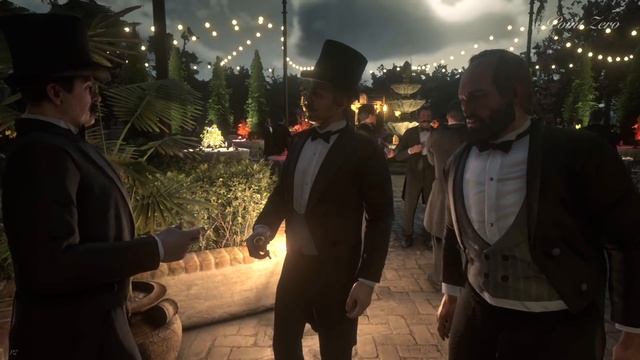 Bill's Awkward Conversation at the Mayor's Garden Party / Red Dead Redemption 2 смотреть онлайн