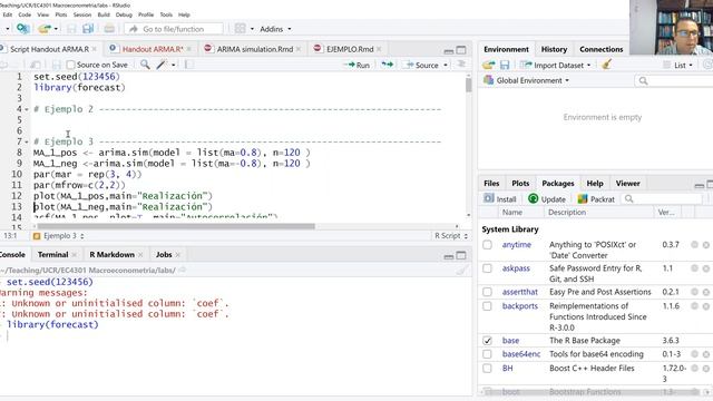 Laboratorio: Breve introducción a R y a RStudio смотреть онлайн